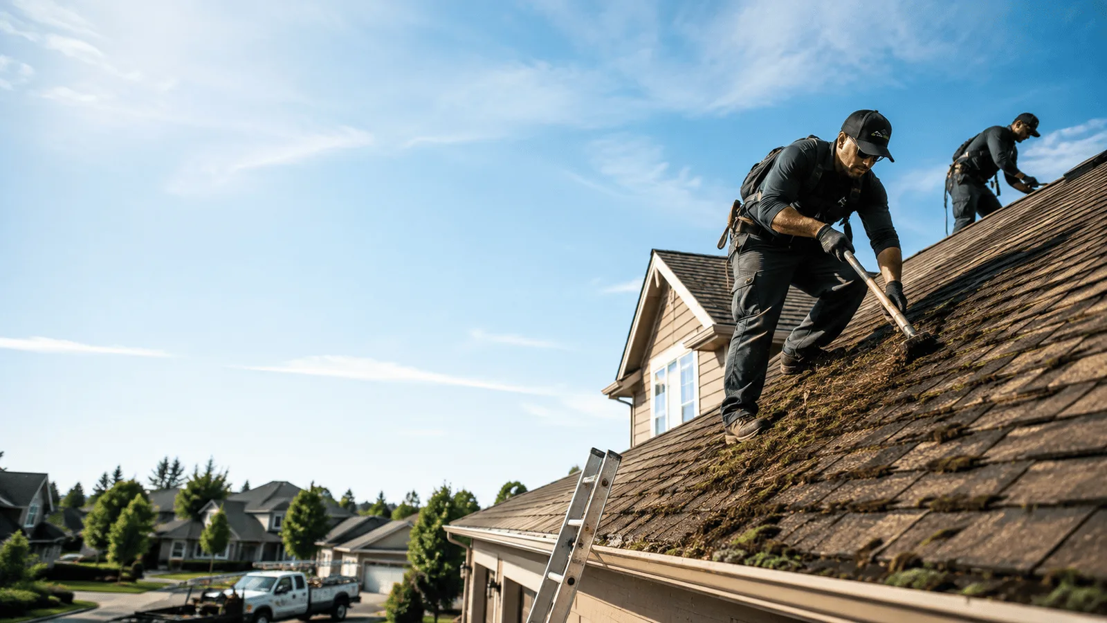 Roof Moss Removal in Rochester, IN near me
